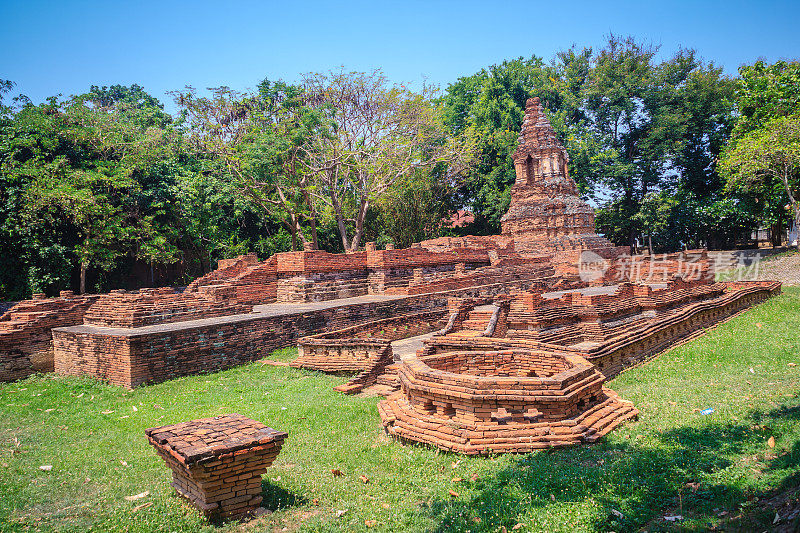 浦皮亚寺(老人皮亚寺)，在Wiang Kum Kam被毁的寺庙之一，一个历史定居和考古遗址，由国王Mangrai伟大自13世纪以来，清迈。